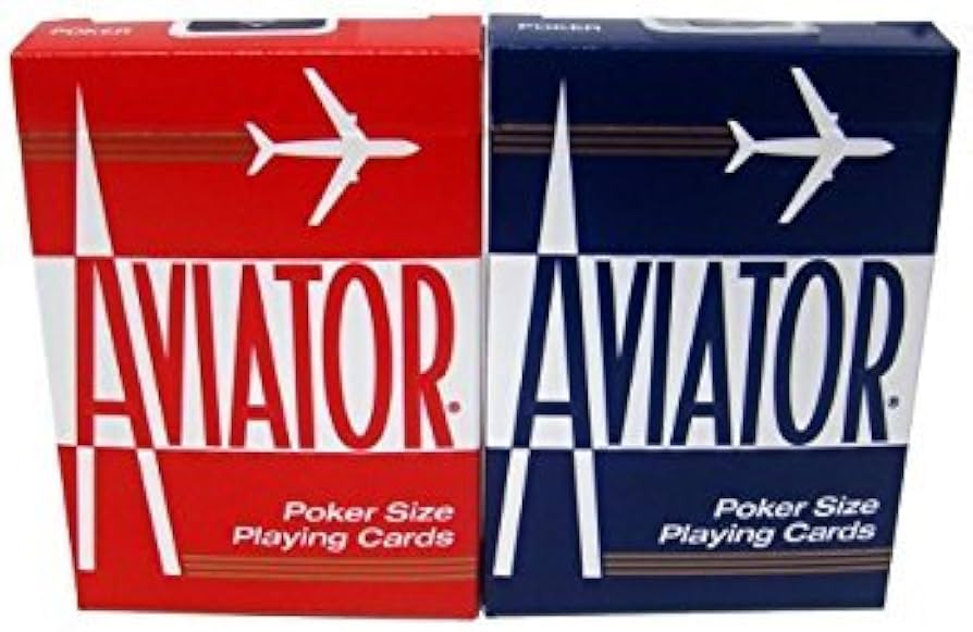 Amazon.com: USPCC Aviator (12 Decks Pack) by US Playing Cards