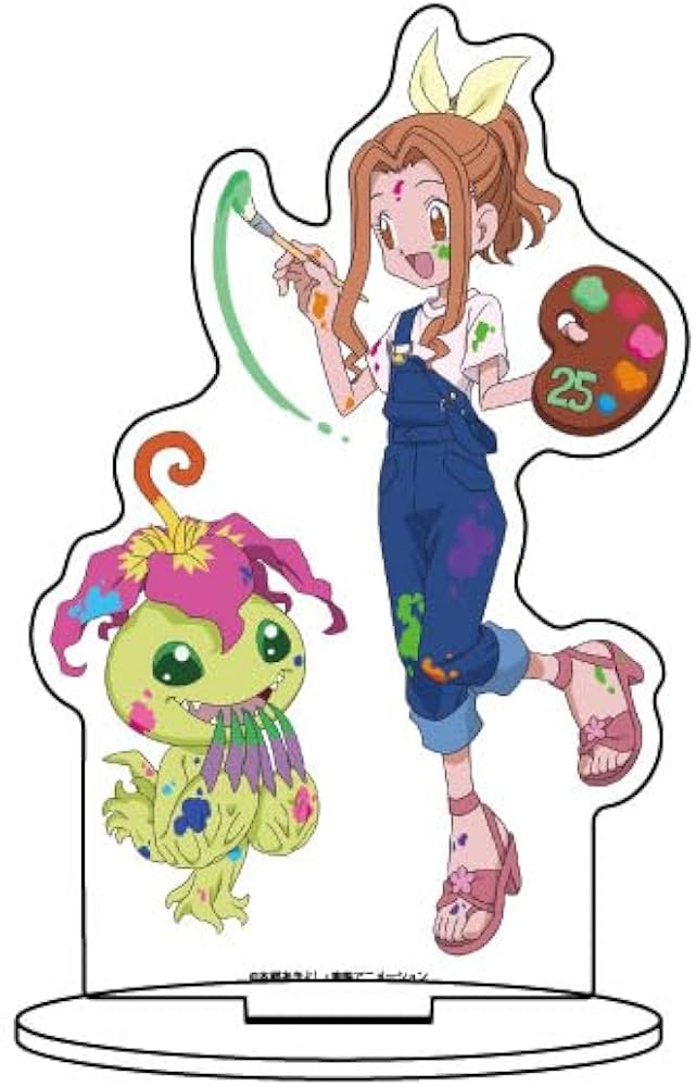 Amazon.co.jp: デジモンアドベンチャー 05 太刀川ミミ&パルモン 25周年