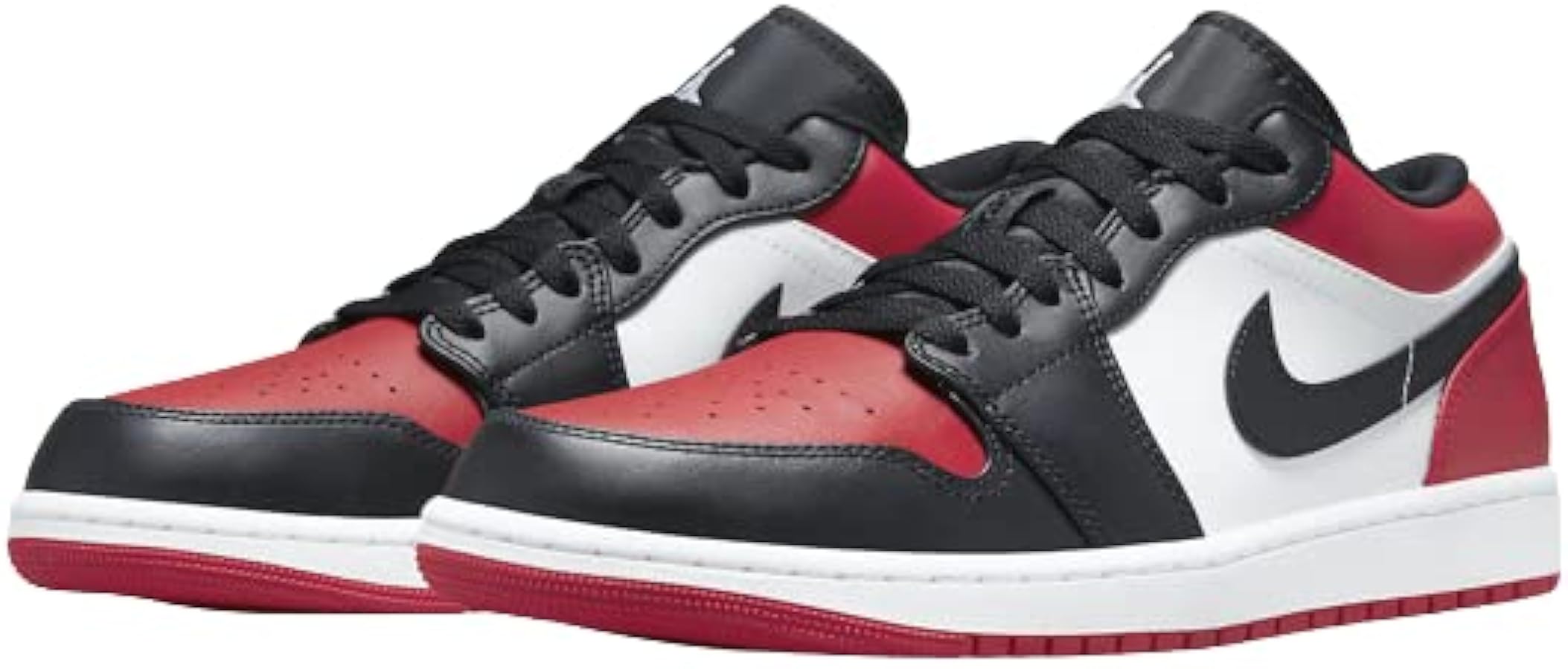 Amazon | [ナイキ] AIR JORDAN 1 LOW BRED TOE エア ジョーダン 1