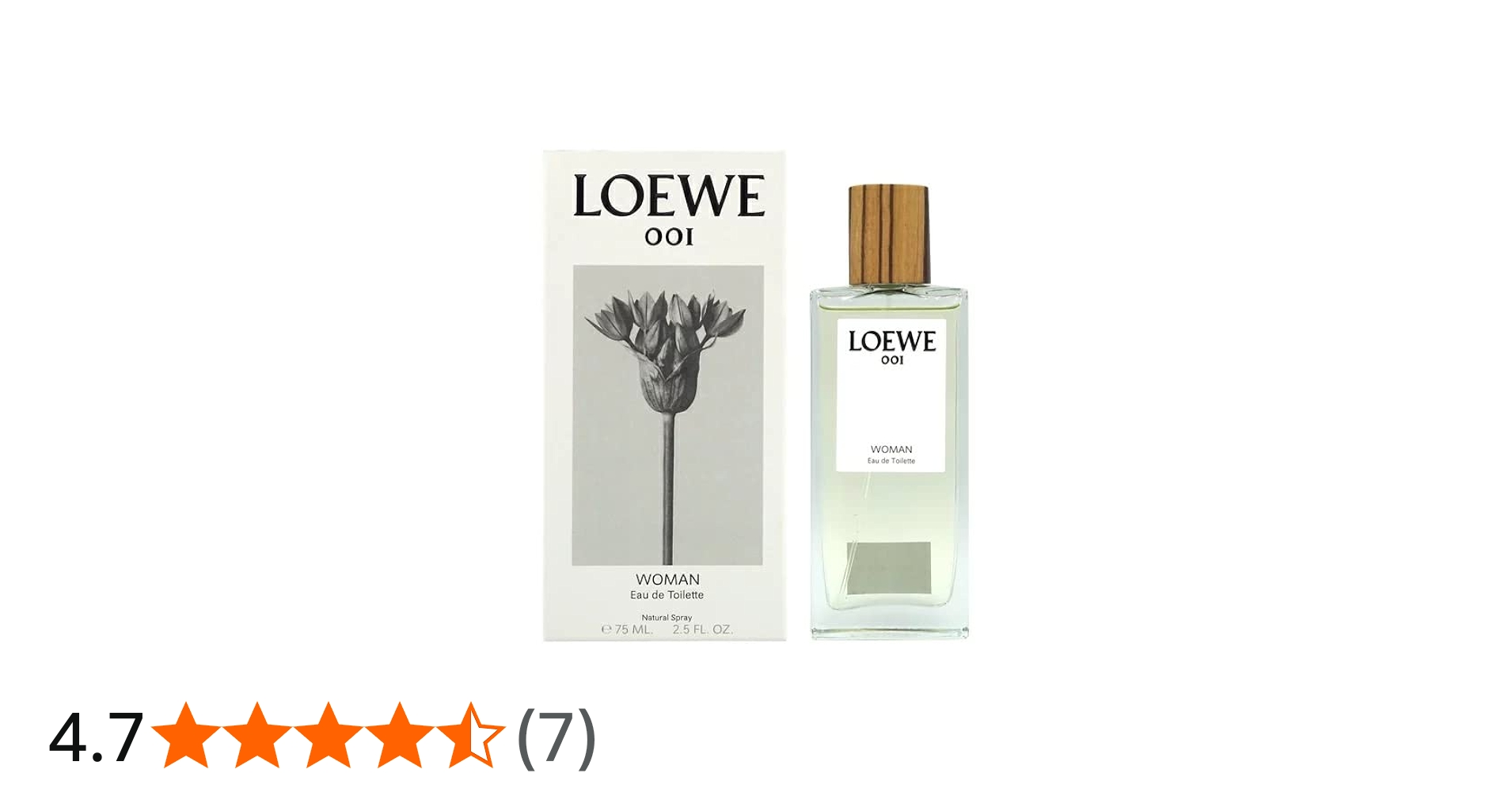 Amazon | ロエベ LOEWE 001 ウーマン オードトワレ 75ml woman EDT