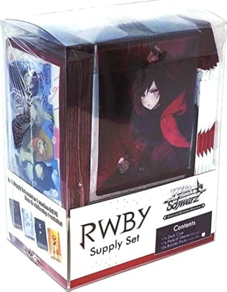 Amazon.co.jp: ヴァイスシュヴァルツ:RWBYサプライセット - 5パック