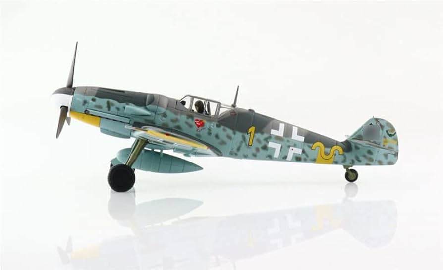 Amazon.com: Hobby Master Messerschmitt BF 109G-6 Yellow 1, W.NR