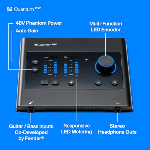 PreSonus - Quantum ES 2 オーディオインターフェイス USB-C の評価