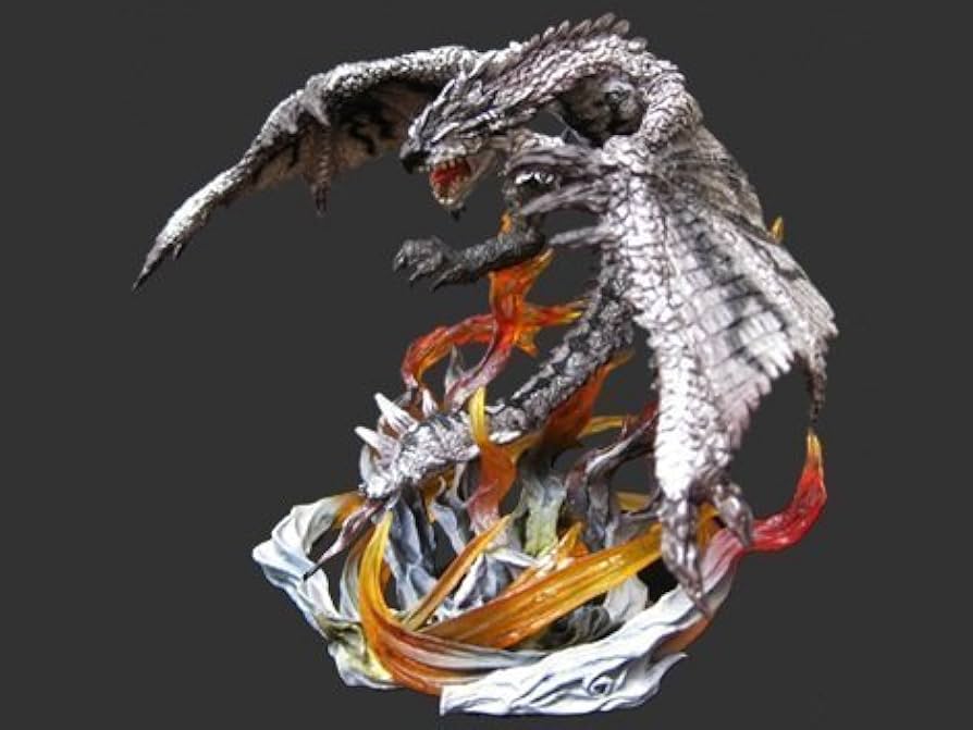 Amazon.co.jp: D.M.A. モンスターハンター リオレウス 銀 希少種 限定