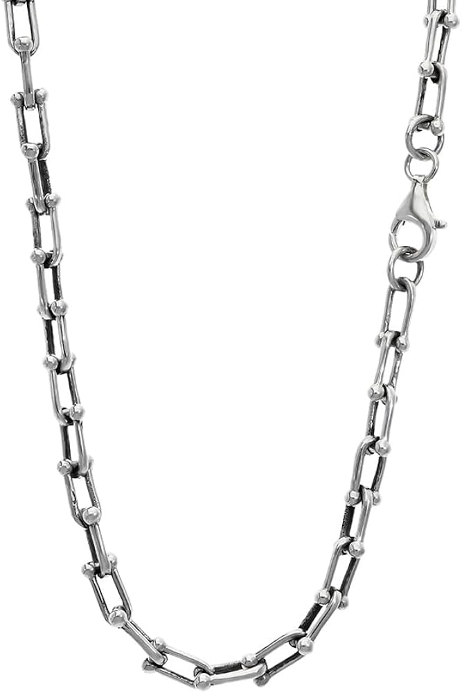 Amazon | [新宿銀の蔵] シルバー925 リンクチェーン ネックレス