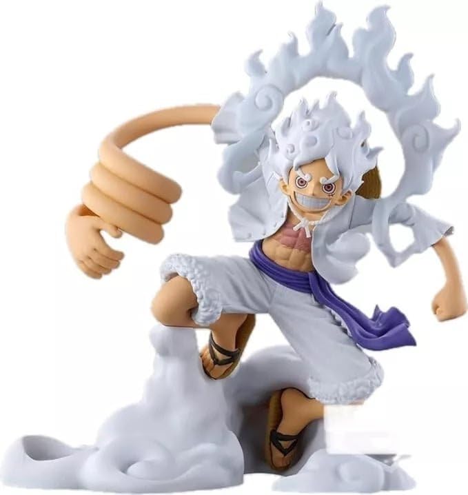 Amazon.com: Banpresto One Piece FigLife! Monkey D. Luffy Gear 5