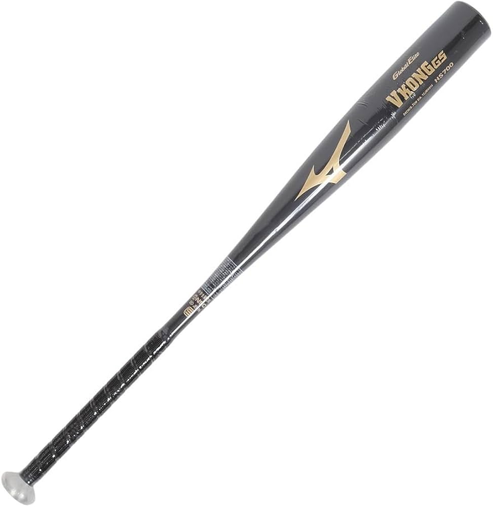 Amazon | MIZUNO 中学硬式用金属製 VコングGS(84cm/平均810g) ブラック