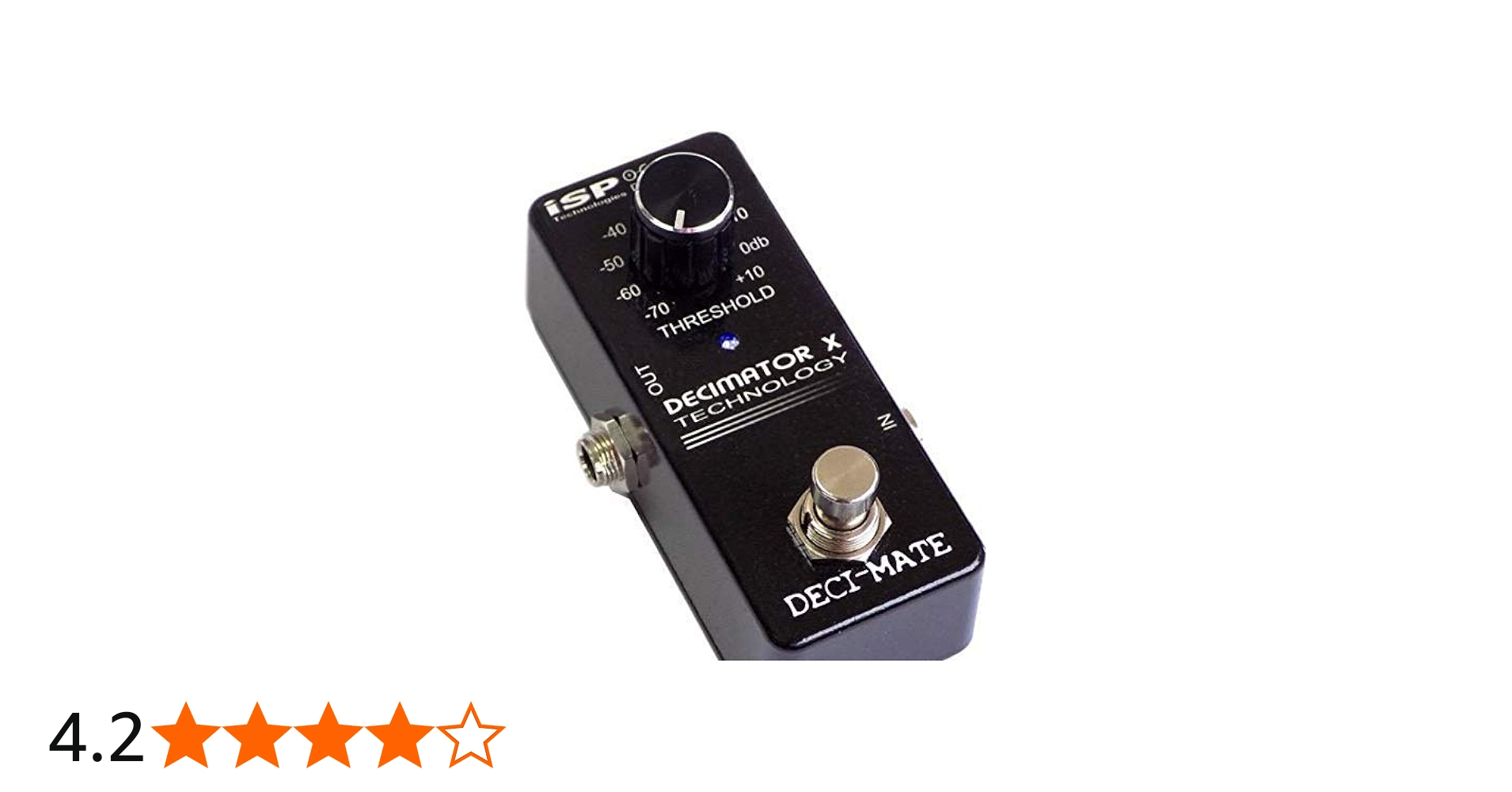 Amazon | ISP Technologies ◇DECI-MATE MICRO DECIMATOR PEDAL
