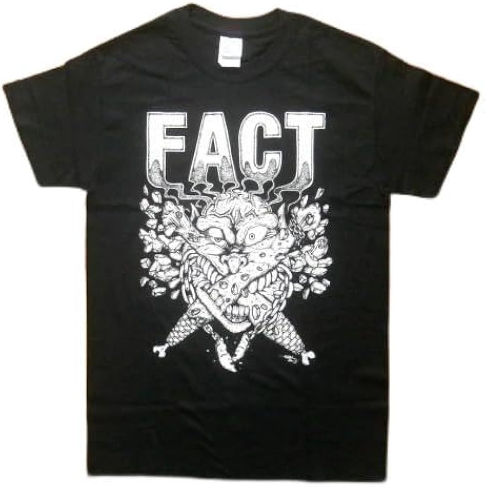 FACT／ファクト FACT ファクト Tシャツ Tシャツ 黒 FEEL IT NOW S