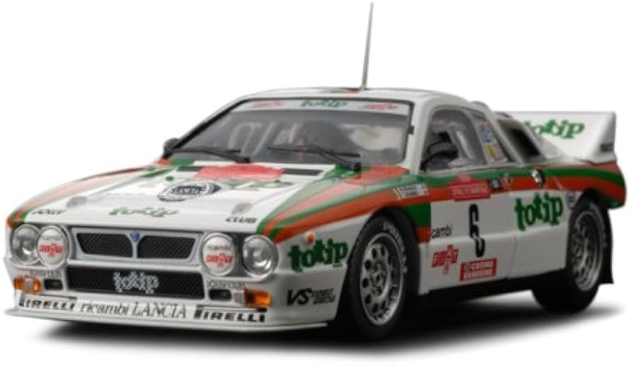 Amazon | hpi 1/43 ランチア 037 ラリー #6 1984 WRC サンレモ