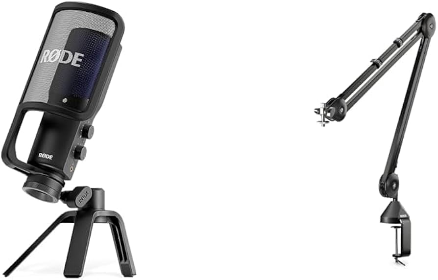 Amazon.com: Rode NT-USB+ USB Condenser Microphone & PSA1