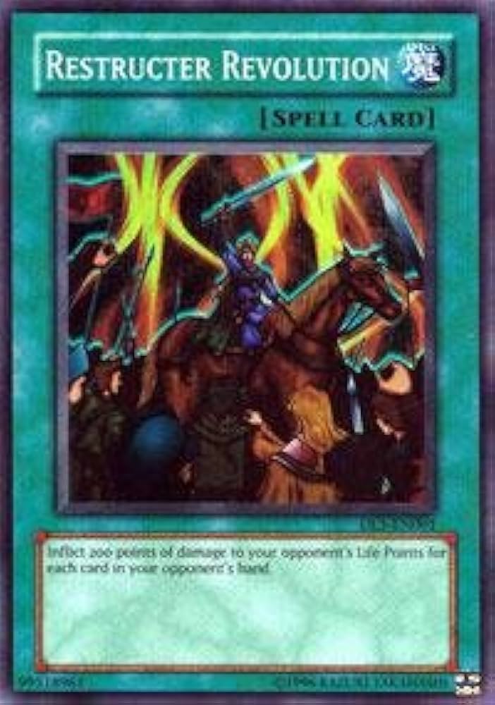 Amazon.com: Yu-Gi-Oh! - Restructer Revolution (DL5-EN001