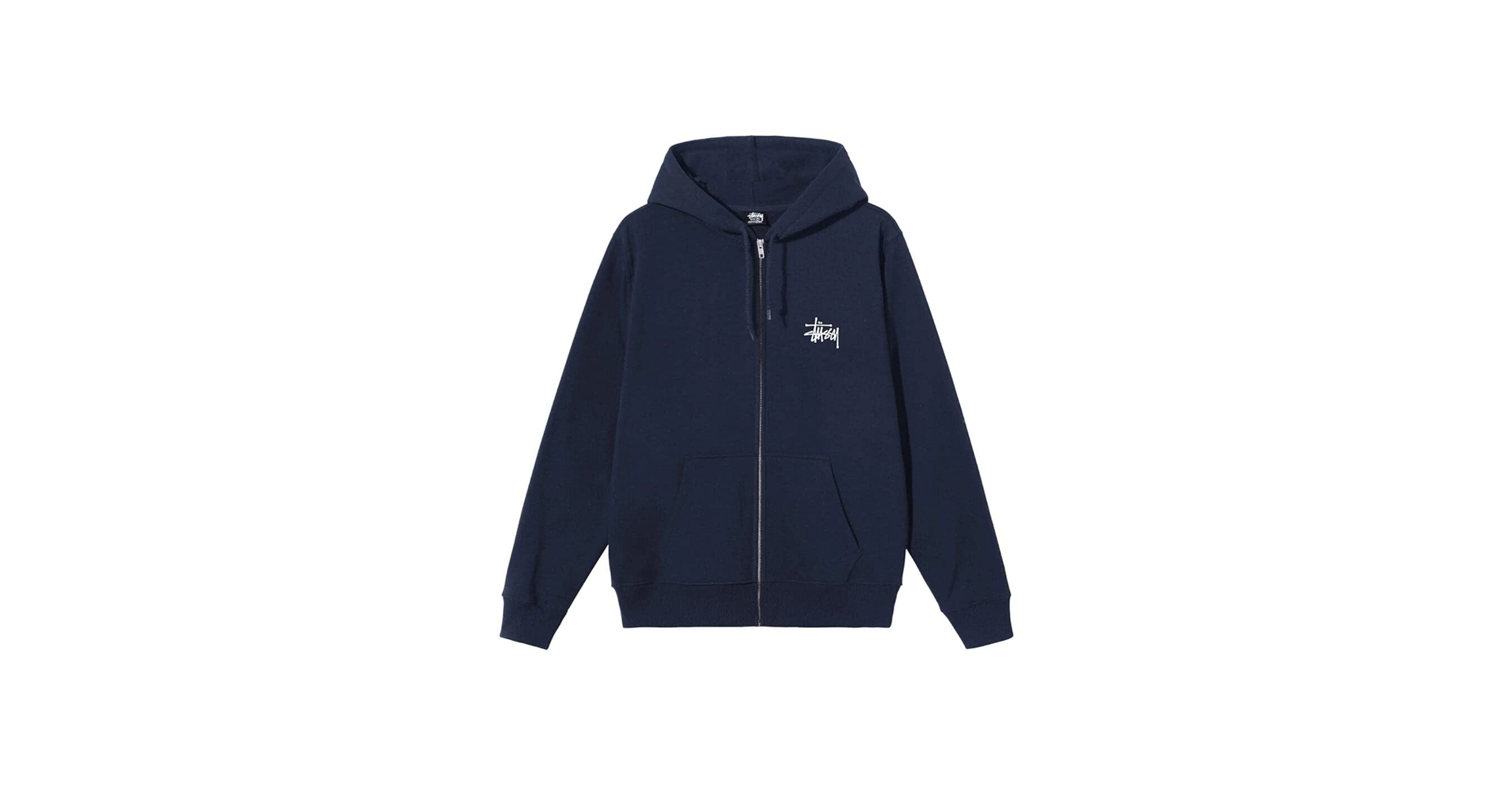 Amazon.co.jp: [ステューシー] ジップアップ スウエットパーカー BASIC