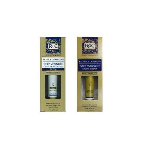 Amazon | RoC NEW増量サイズ！(+3ml) 昼＋夜用2本セット レチノール