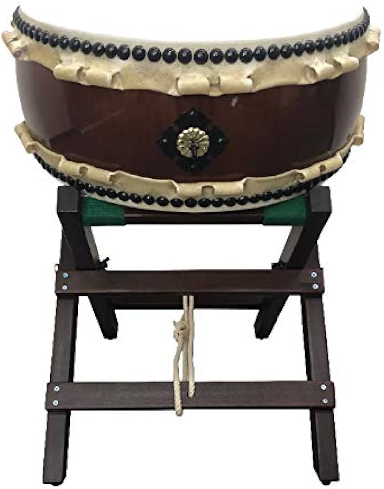 即使用可能！】和太鼓 平太鼓（一尺三寸）バチ・カバー・ソフトケース付き