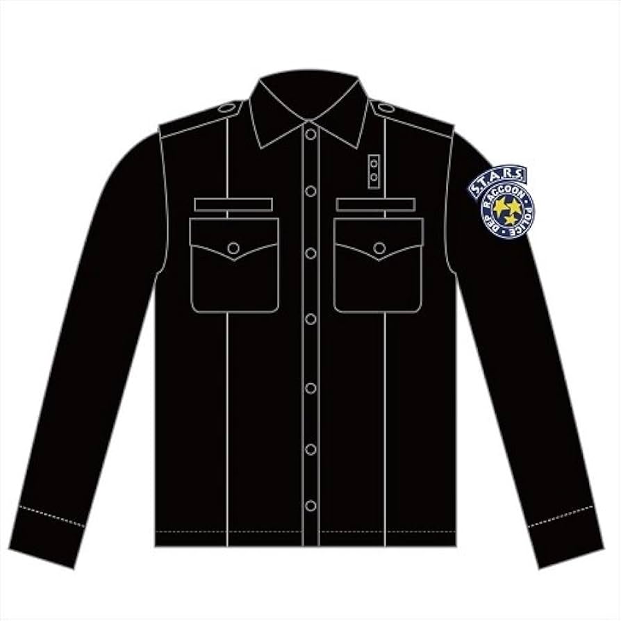 Amazon | BIOHAZARD S.T.A.R.S. ポリスシャツ ブラック Mサイズ