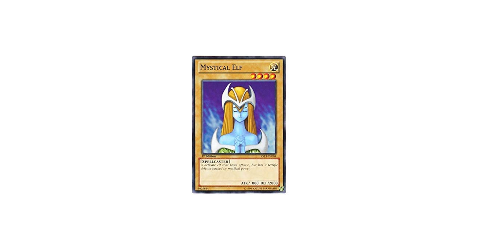 Amazon.co.jp: 遊戯王 英語版 YS13-EN004 Mystical Elf ホーリー