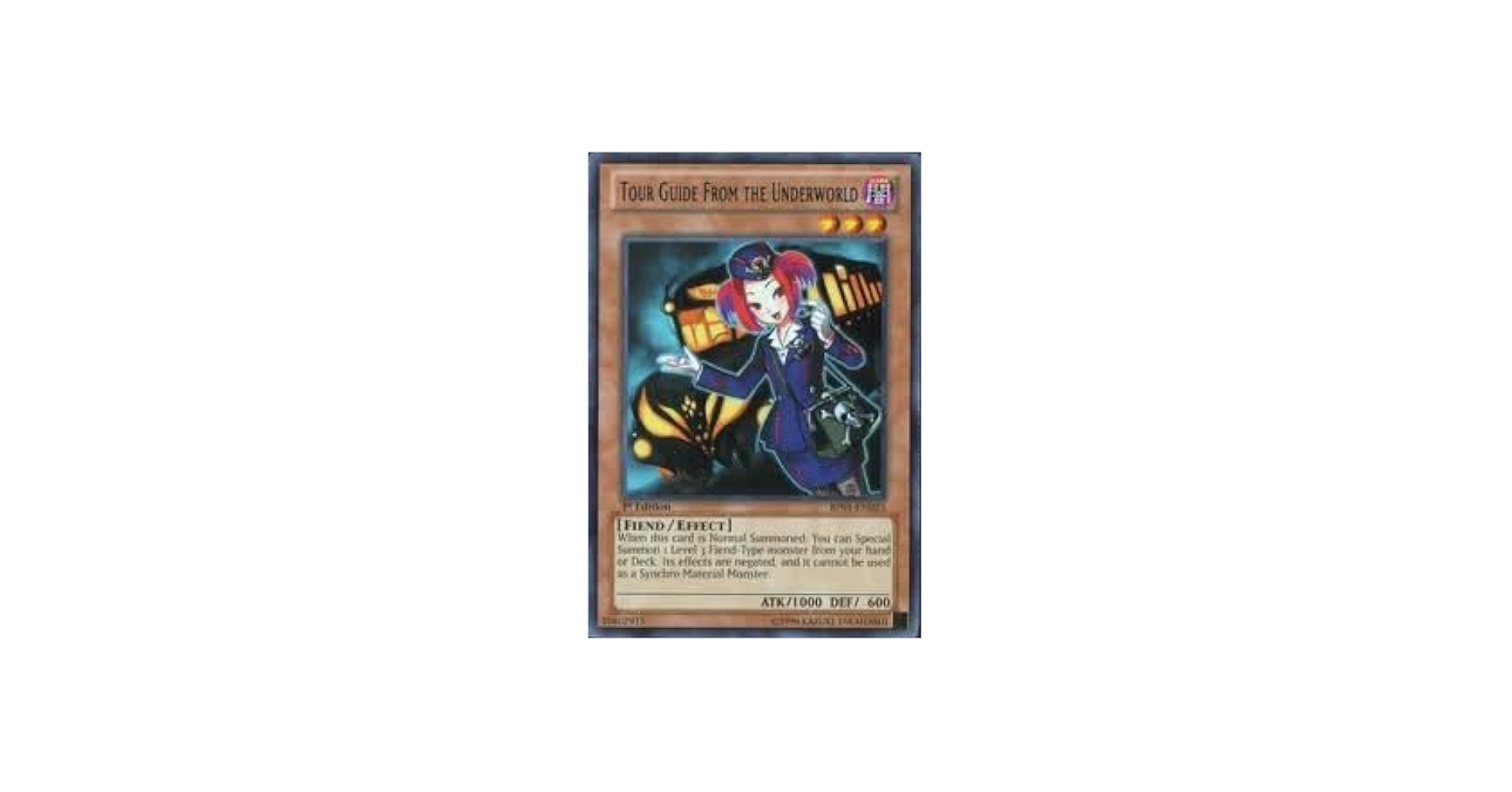 Amazon.co.jp: 遊戯王 英語 魔界発現世行きデスガイド 黒レア 1ST : ホビー