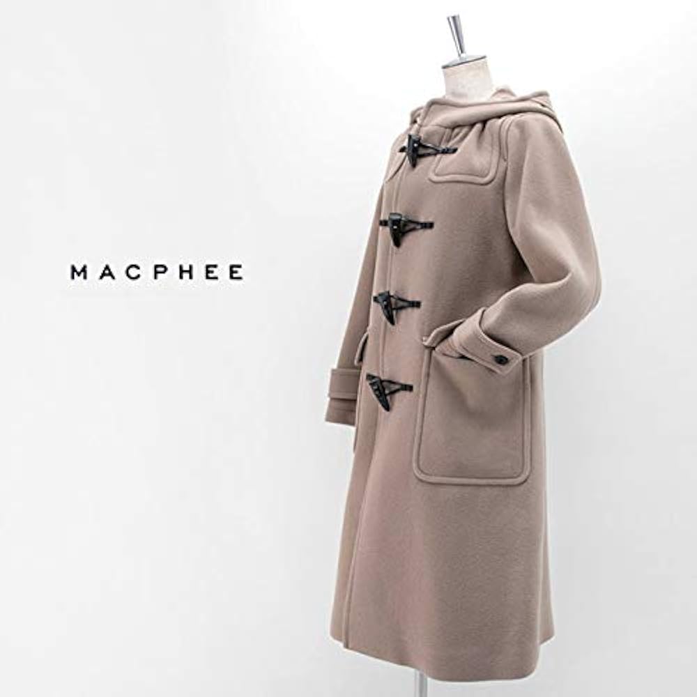 Amazon.co.jp: [マカフィー] レディース ウールメルトンダッフルコート