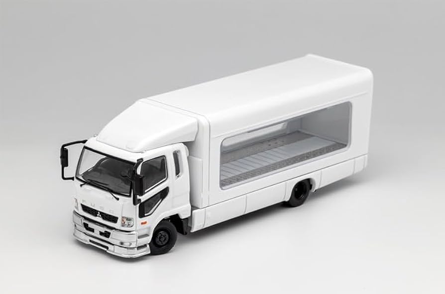 Amazon | 1/64 GCD Fuso Fighter 三菱 ふそう ファイター 白