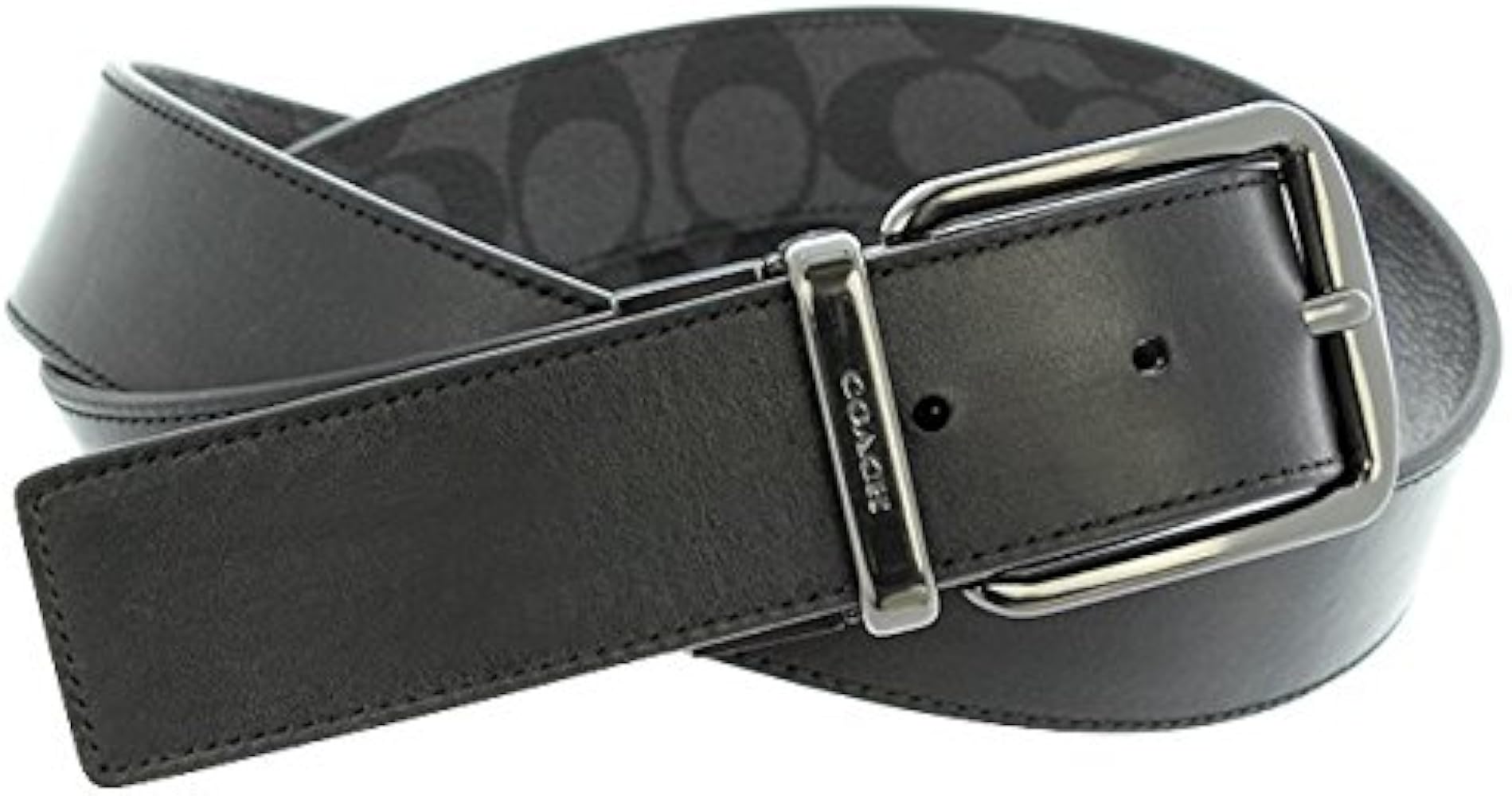 Amazon | COACH 【コーチ メンズ/レザー ベルト F64839 CQ/BK ワイド