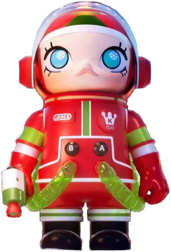 Amazon | POP MART MEGA コレクション 400% SPACE MOLLY CHRISTMAS