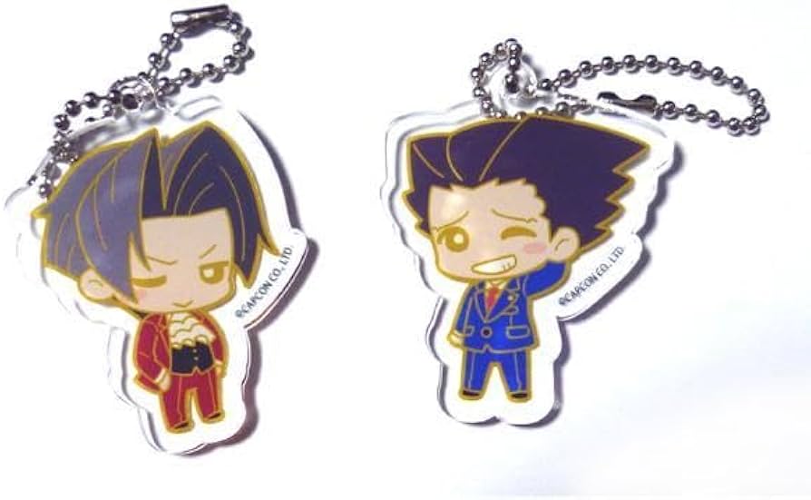 Amazon.co.jp: 逆転裁判 15周年 成歩堂龍一 御剣怜侍 アクリル