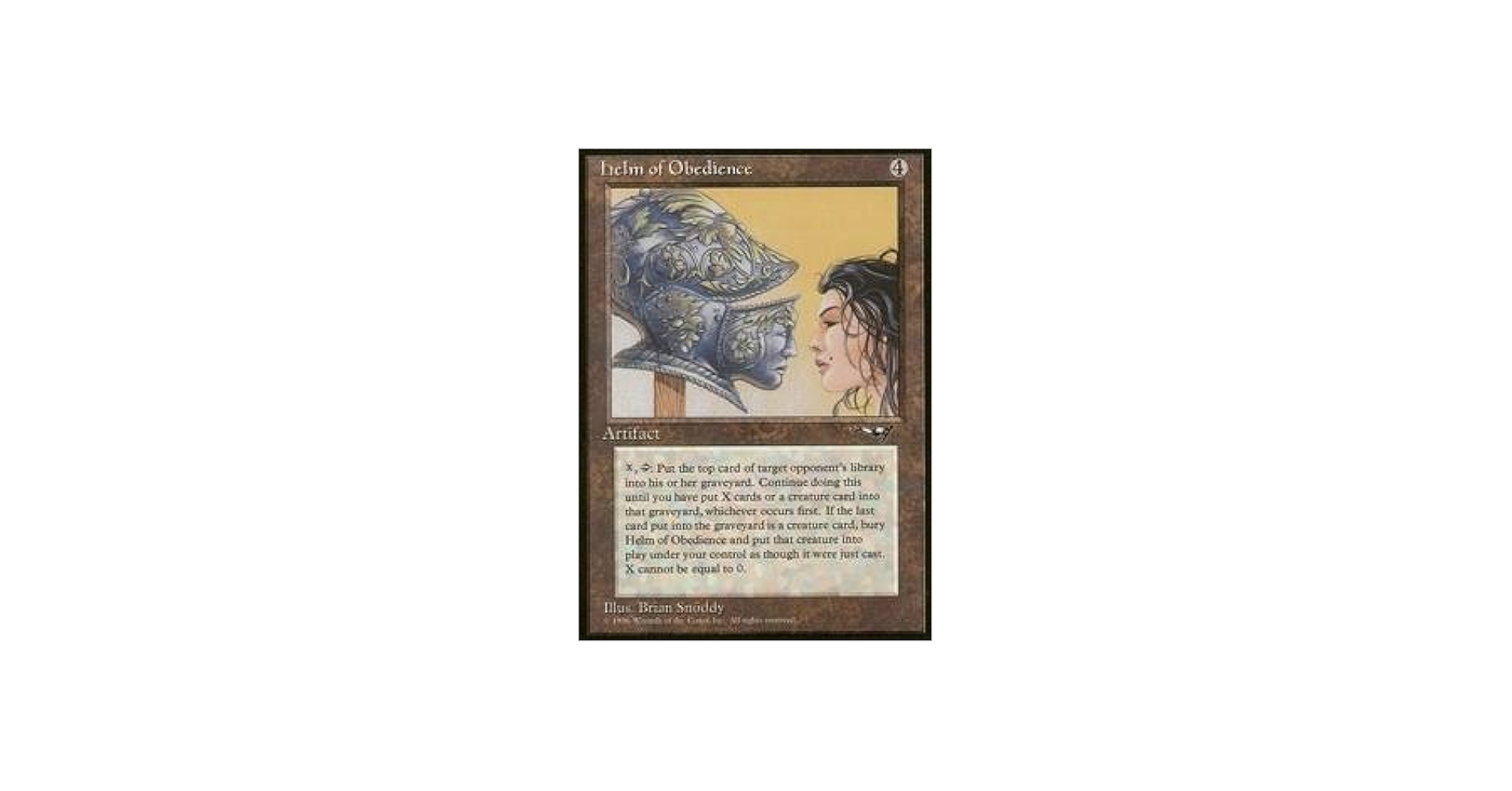 Amazon.co.jp: Magic: the Gathering - Helm of Obedience - Alliances