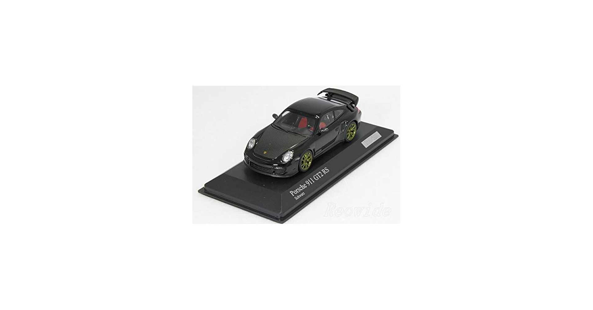 Amazon | PMA 1/43ミニカー 911 997 ll GT2 RS 2010 BK/BK/GO 500台