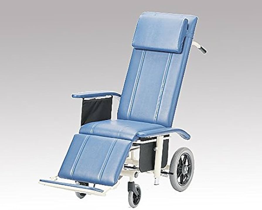 Amazon | 【非課税】日進医療器 フルリクライニング車椅子 (介助式