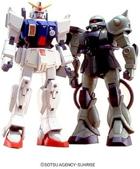 Amazon | HG 1/144 RX-79 ガンダム VS MS-06J ザクII (機動戦士