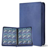 Amazon.co.jp: PAKESIスターカードファイル9ポケット360枚収納PUカード