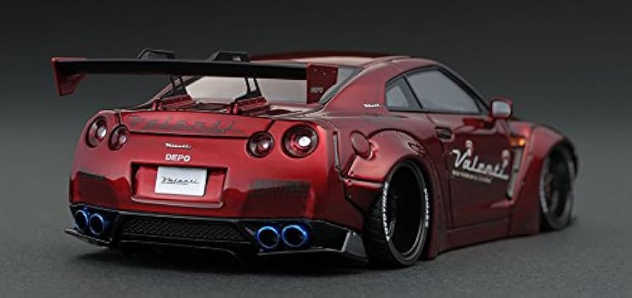 Amazon | イグニッションモデル 1/43 LB-WORKS GT-R (R35) レッド