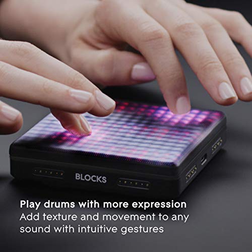ROLI BLOCKS : 光るブロックで作るオンガク、小さくて手のひらサイズ