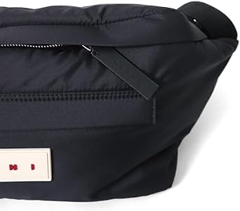 Amazon.co.jp: [Marni] マルニ ロゴパッチ パフ ラージ ショルダー