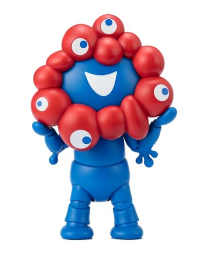 ミャクミャク」カラーの「フルフル」フィギュアが大阪・関西万博で販売へ