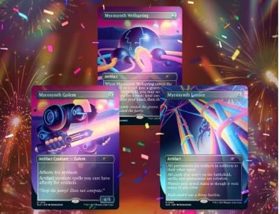 Amazon.com: Magic: The Gathering Secret Lair: Mycosynthwave Foil