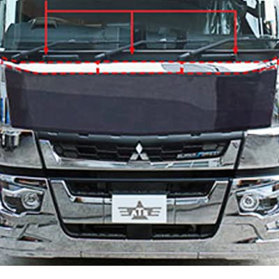 Amazon | ふそう 新型17スーパーグレート 3分割 メッキ フロントリッド