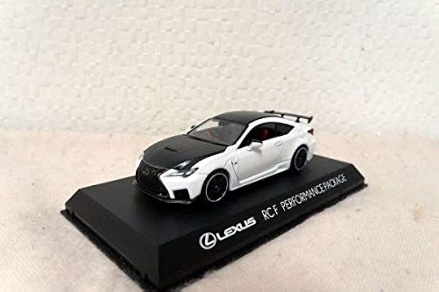 Amazon | 京商 レクサス RC F 1/43 ミニカー 白 LEXUS | ミニカー