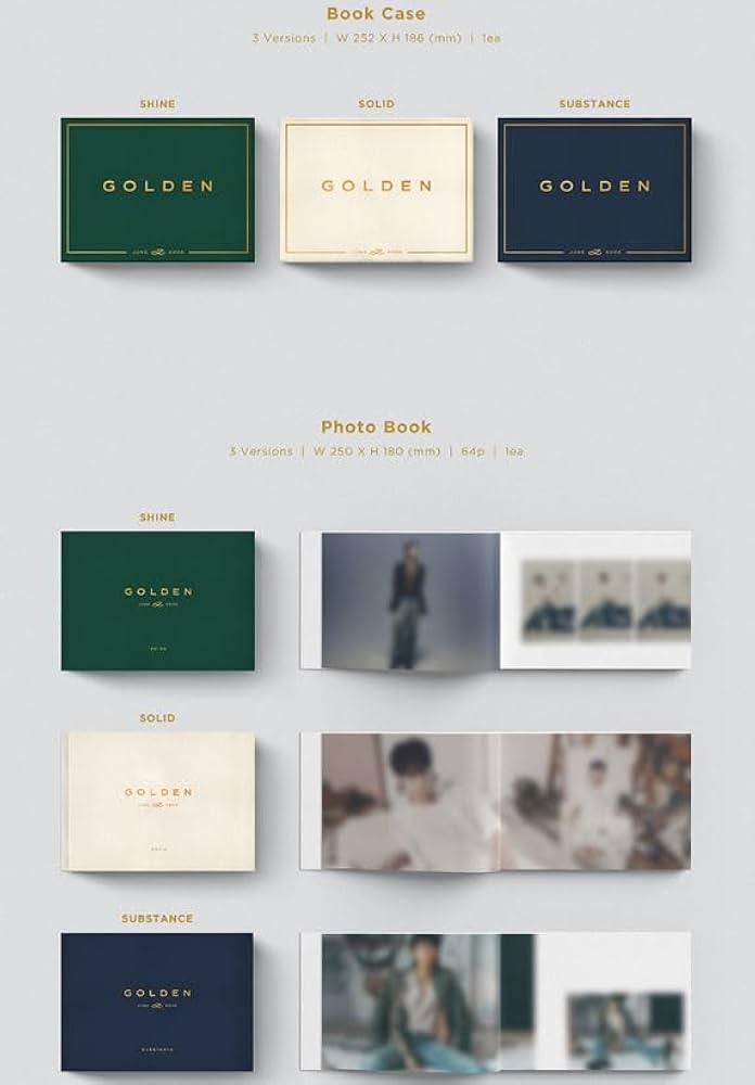 Amazon.co.jp: JUNG KOOK (BTS) - GOLDEN (韓国盤) (ランダム1種