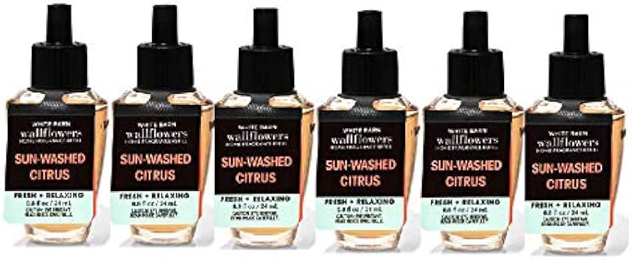 Amazon.com: Bath and Body Works 6 Pack, Sun-Washed Citrus