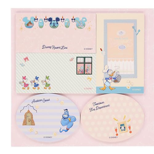 Amazon.co.jp: ディズニー ふせん ケース入り 東京ディズニーリゾート