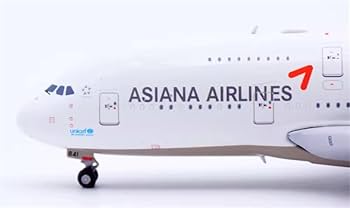 Amazon.com: ACE HOBBY for JC Wings ASIANA Airlines for Airbus A380