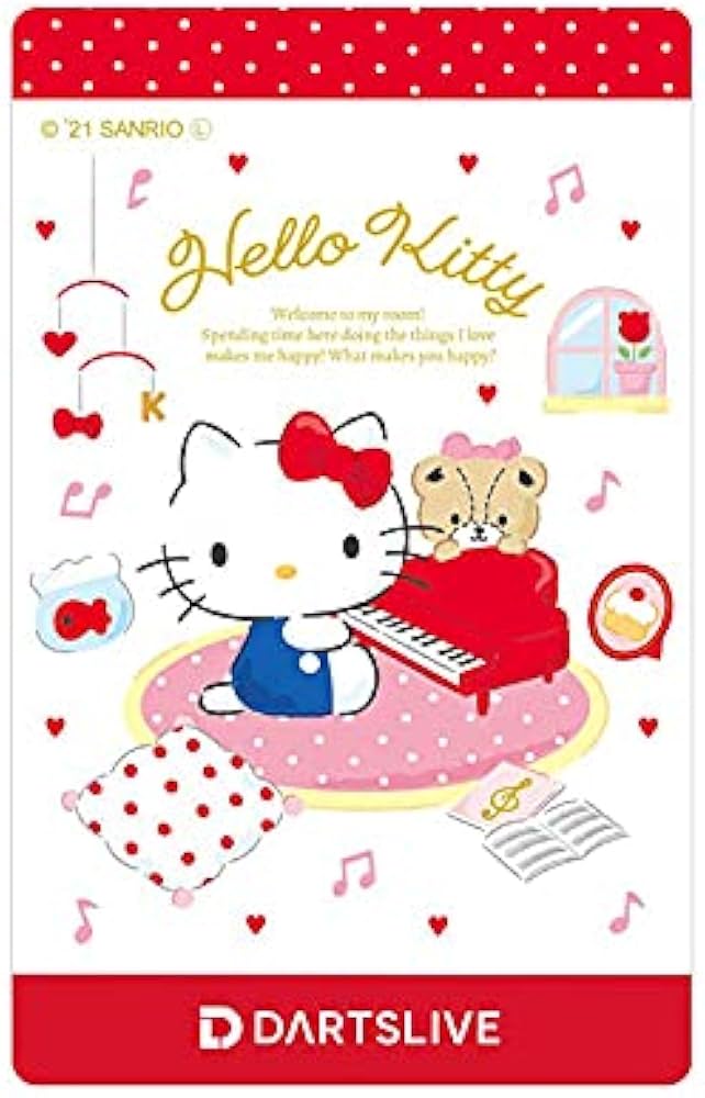 Amazon.co.jp: DARTS LIVE CARD サンリオキャラクターズ ハローキティ