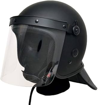 Amazon.co.jp: 暴徒鎮圧部隊タイプ バイザー付 アクリルシールド付き