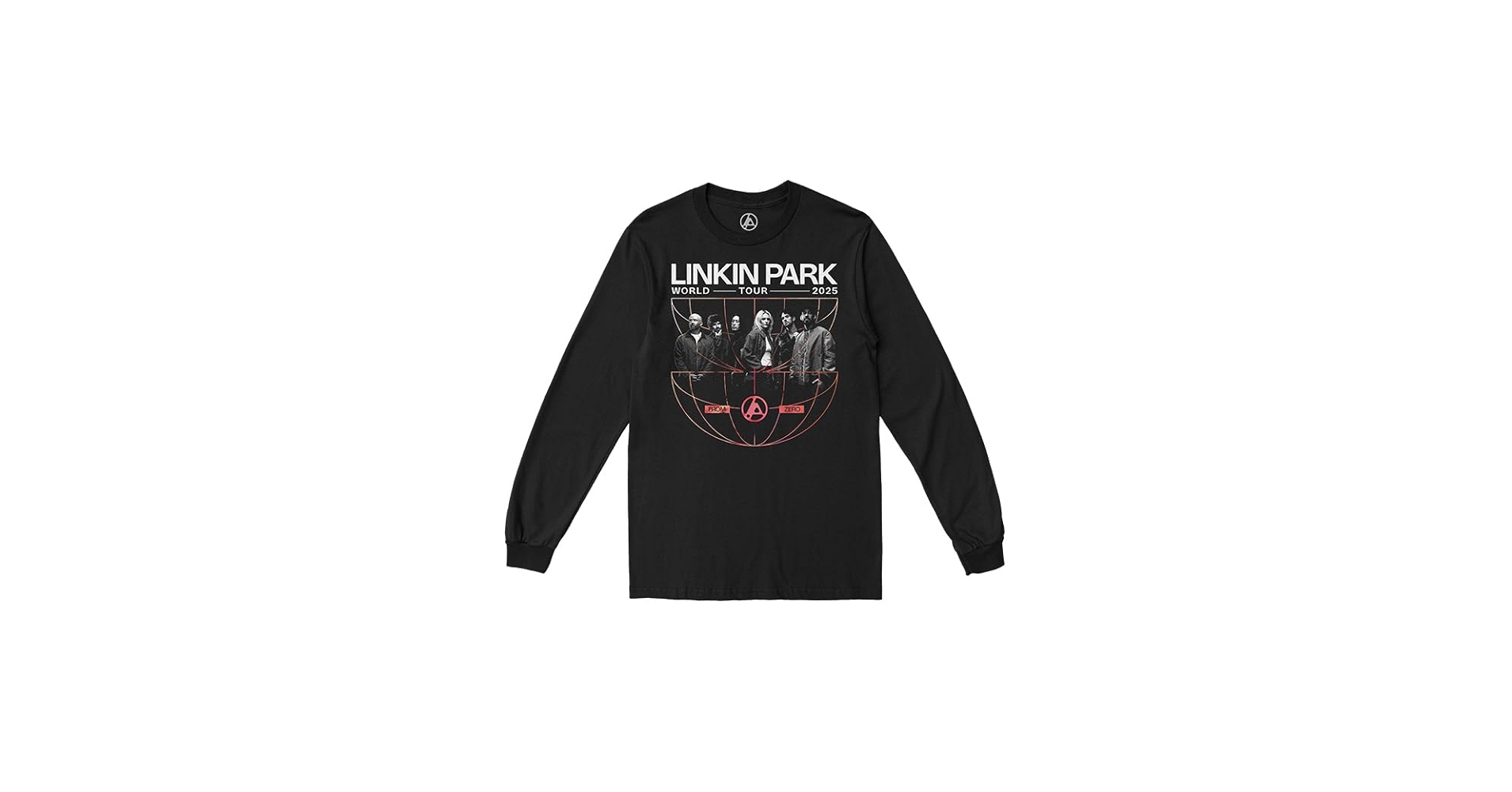 Linkin Park from Zero Globe Long Sleeve Tee, Black, Small | Amazon.com