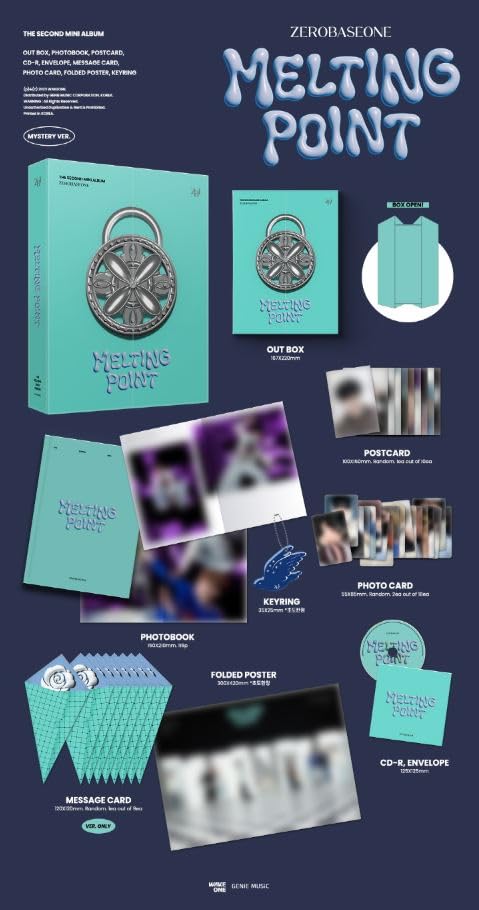 Amazon.co.jp: ZEROBASEONE - 2ND MINI ALBUM [ MELTING POINT ] 韓国
