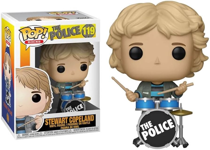 Amazon.com: Funko The Police + Pop Protector: Pop! Rocks Vinyl