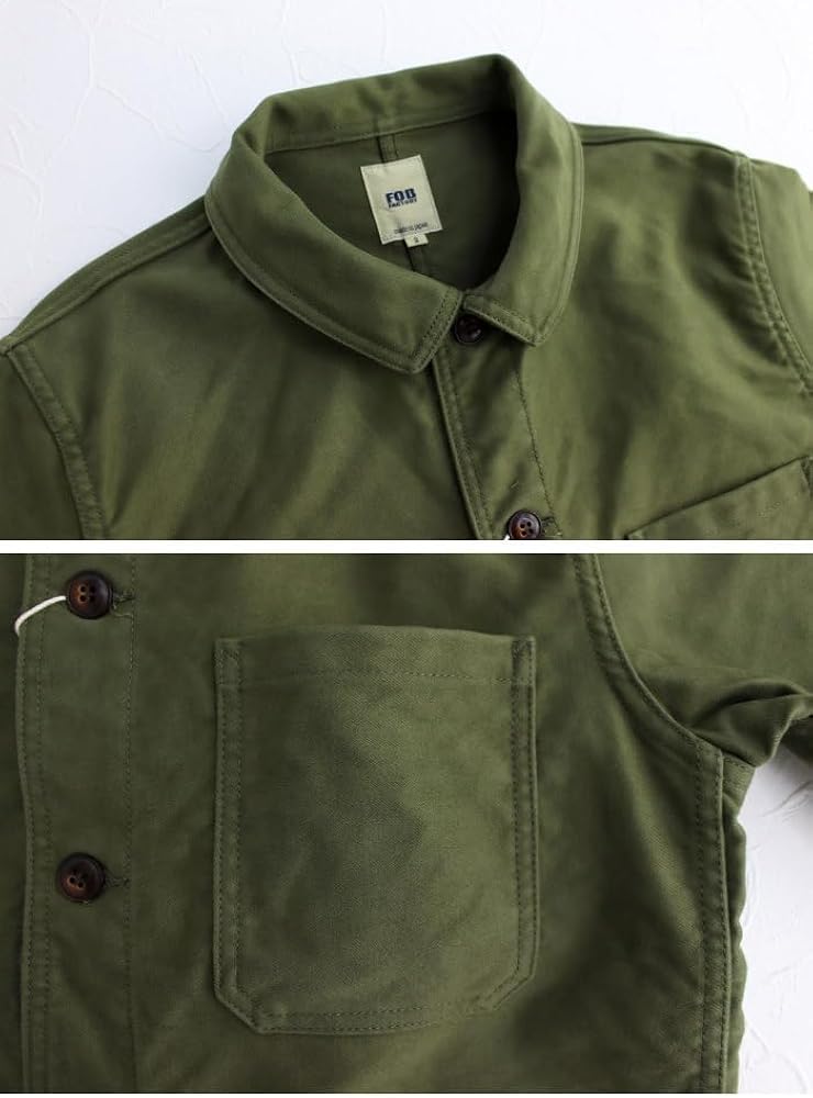 Amazon | [FOBファクトリー] F2373 フレンチ モールスキン ジャケット