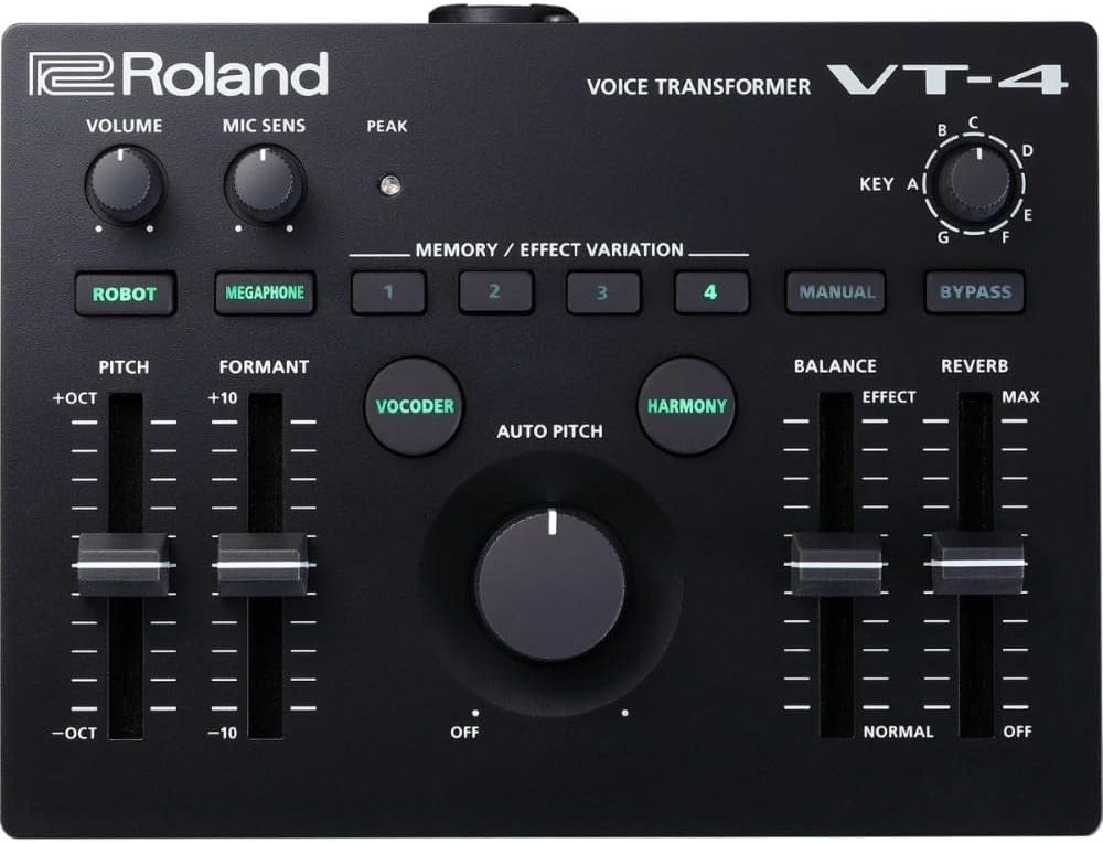 Roland VT-4 ボーカルトランスフォーマー 取扱説明書
